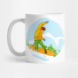 Snowboarder II Mug